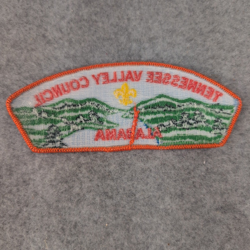 Tennessee Valley Council Alabama Boy Scout Embroidered Patch - Picture 2 of 2
